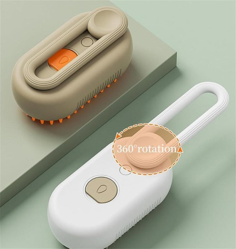 Rechargeable Pet Steam Comb - Effective Grooming Tool for Pets