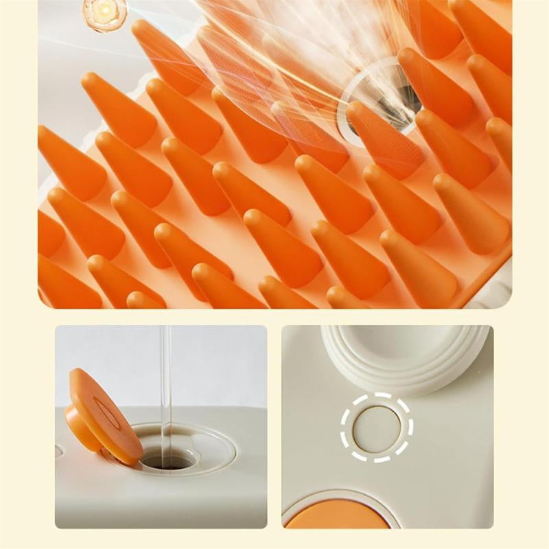 Rechargeable Pet Steam Comb - Effective Grooming Tool for Pets