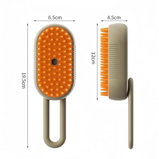 Rechargeable Pet Steam Comb - Effective Grooming Tool for Pets